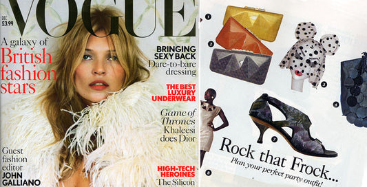 72 Smalldive Minaudière Featured on Dec 2013 Issue of Vogue UK