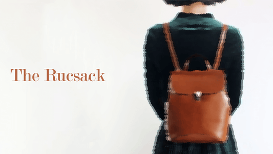 Sketch of Woman With a Rucksack