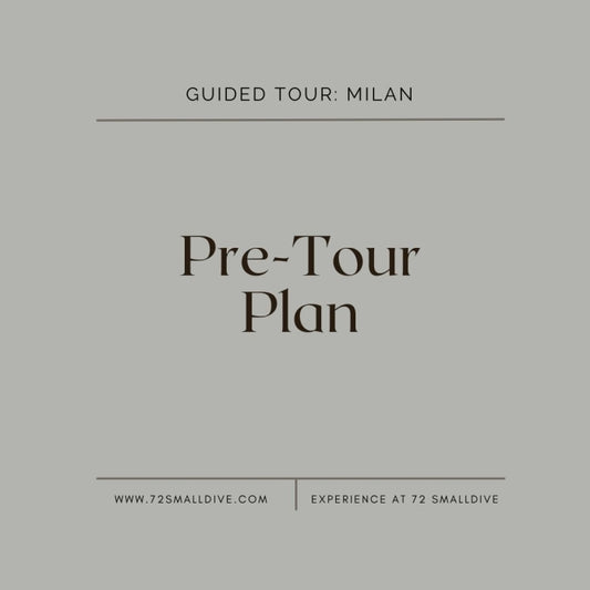 Milan Tour : Pre-Tour Plan