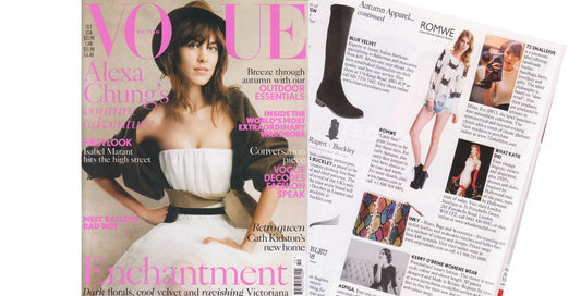 72 Smalldive Featured on Oct 2013 Issue of Vogue UK 