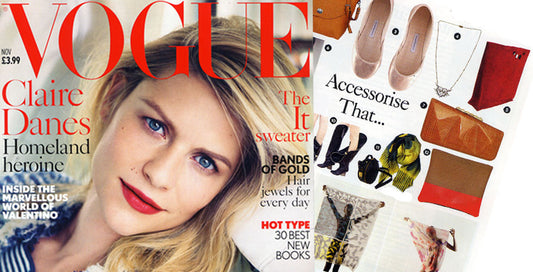 72 Smalldive Minaudière Clutch Featured on Nov 2013 Issue of Vogue UK