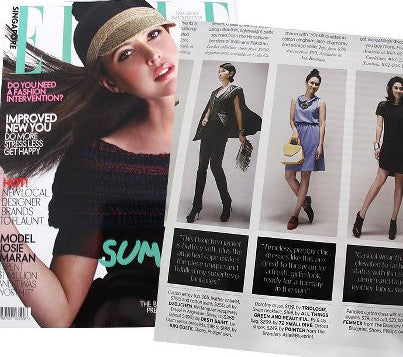 72 Smalldive Ps & Qs Featured On Apr 2012 Issue of Elle Singapore
