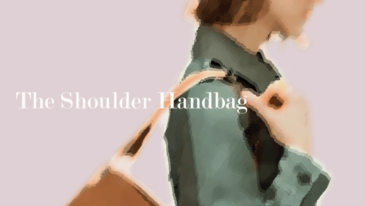 Sketch of Woman With Shoulder Handbag