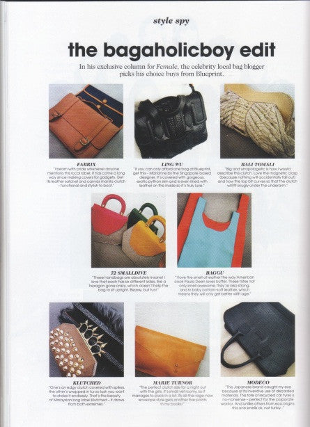 72 Smalldive Ps & Qs Featured on April 2012 Issue of Female Magazine