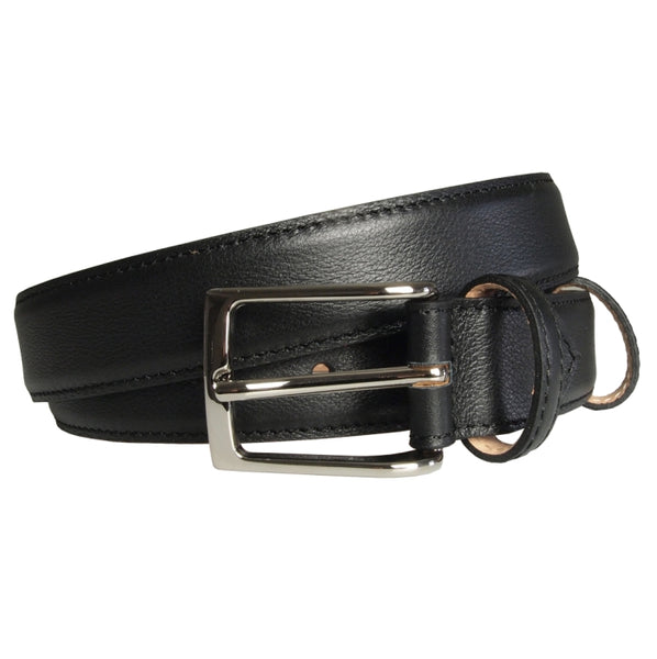 30mm Tawny Textured Leather Belt 72 Smalldive