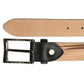 72SMALLDIVE 30mm Fine Grained Leather Belt In Black Sizes S to XXXL Flatlay Image 03