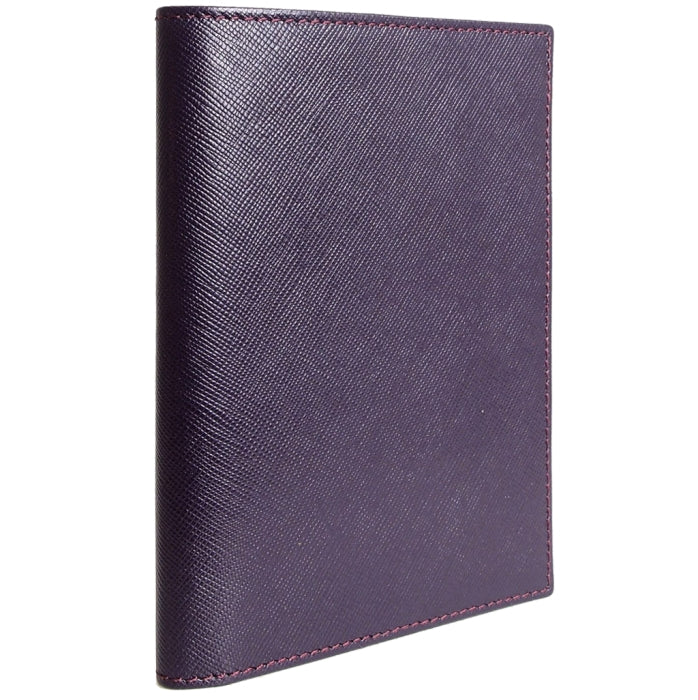 72 SMALLDIVE Amethyst Saffiano Leather Passport Sleeve_Image 1