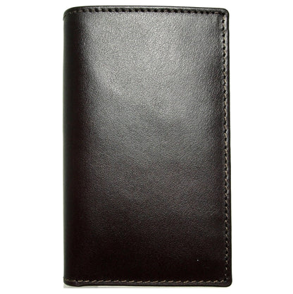 72 SMALLDIVE Black Buffed Leather Mini Billfold 8 Cards Image 1