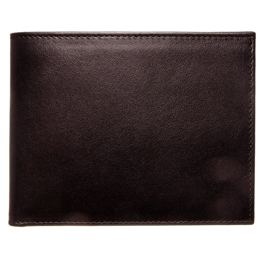 72 SMALLDIVE Brown Buffed Leather Billfold 12 Card Slots Image 1