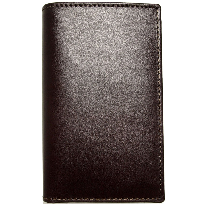 72 SMALLDIVE Brown Buffed Leather Mini Billfold 8 Card Slots Image 1