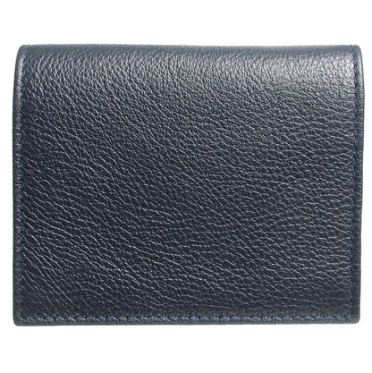 72 SMALLDIVE Navy Textured Leather Card Wallet_1