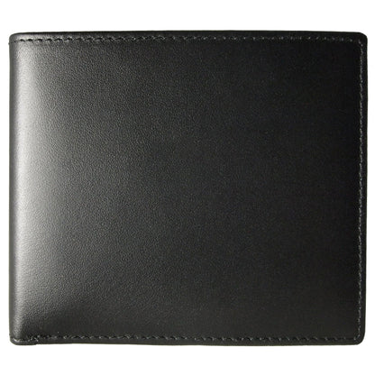 72 SMALLDIVE Small Black Buffed Leather Billfold 8 Card Sleeves Image 1