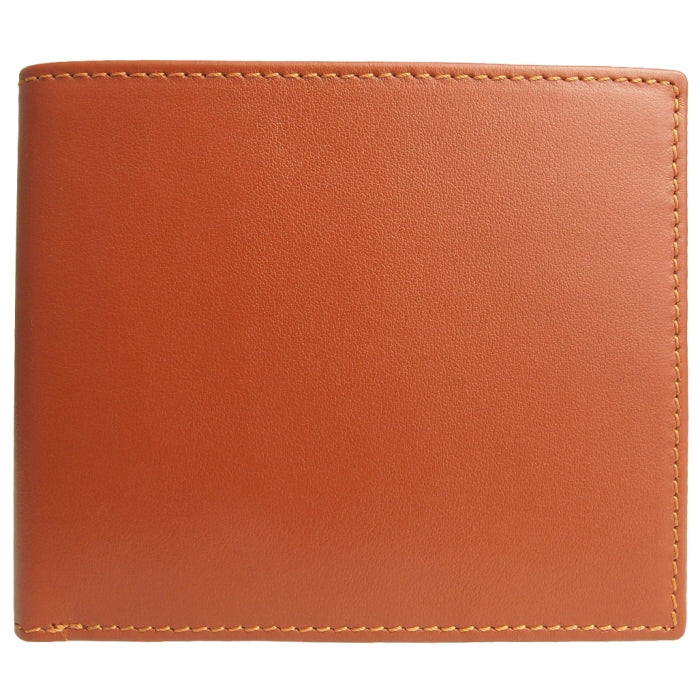 72 SMALLDIVE Small Sienna Buffed Leather Billfold 8 Card Slots Image 1