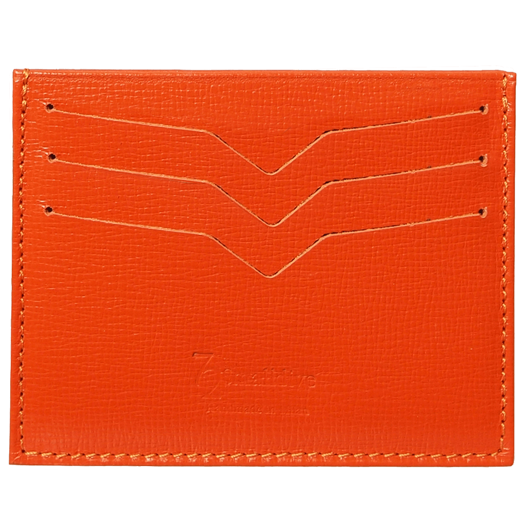 72 Smalldive Unisex Wallets Saffiano Credit Card Wallet Orange.