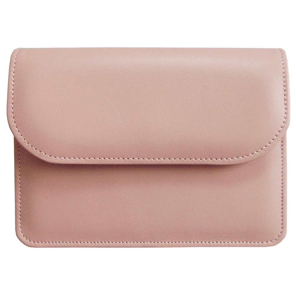 View 2 Of Pink Smooth Leather Belt Pouch 72 Smalldive