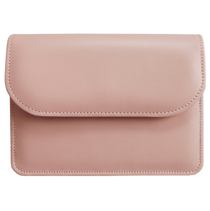 View 2 Of Pink Smooth Leather Belt Pouch 72 Smalldive