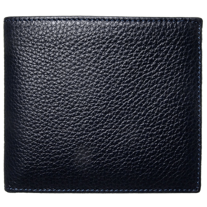72 Smalldive Mens Wallets 8 Credit Card Small Pebbled Leather Billfold Black.