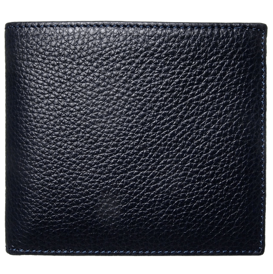 72 Smalldive Mens Wallets 8 Credit Card Small Pebbled Leather Billfold Black.